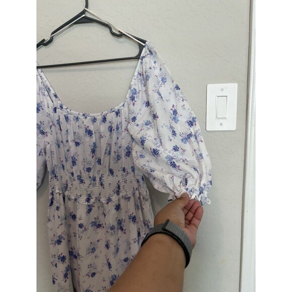 LoveShackFancy Target Floral Maxi Dress Tiered Gemma Cottagecore Peasant Size XL - Picture 2 of 13